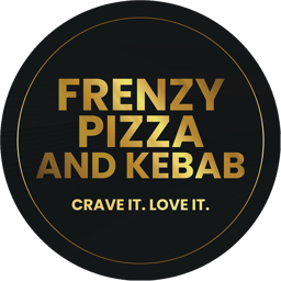 FRENZY PIZZA AND KEBAB logo.